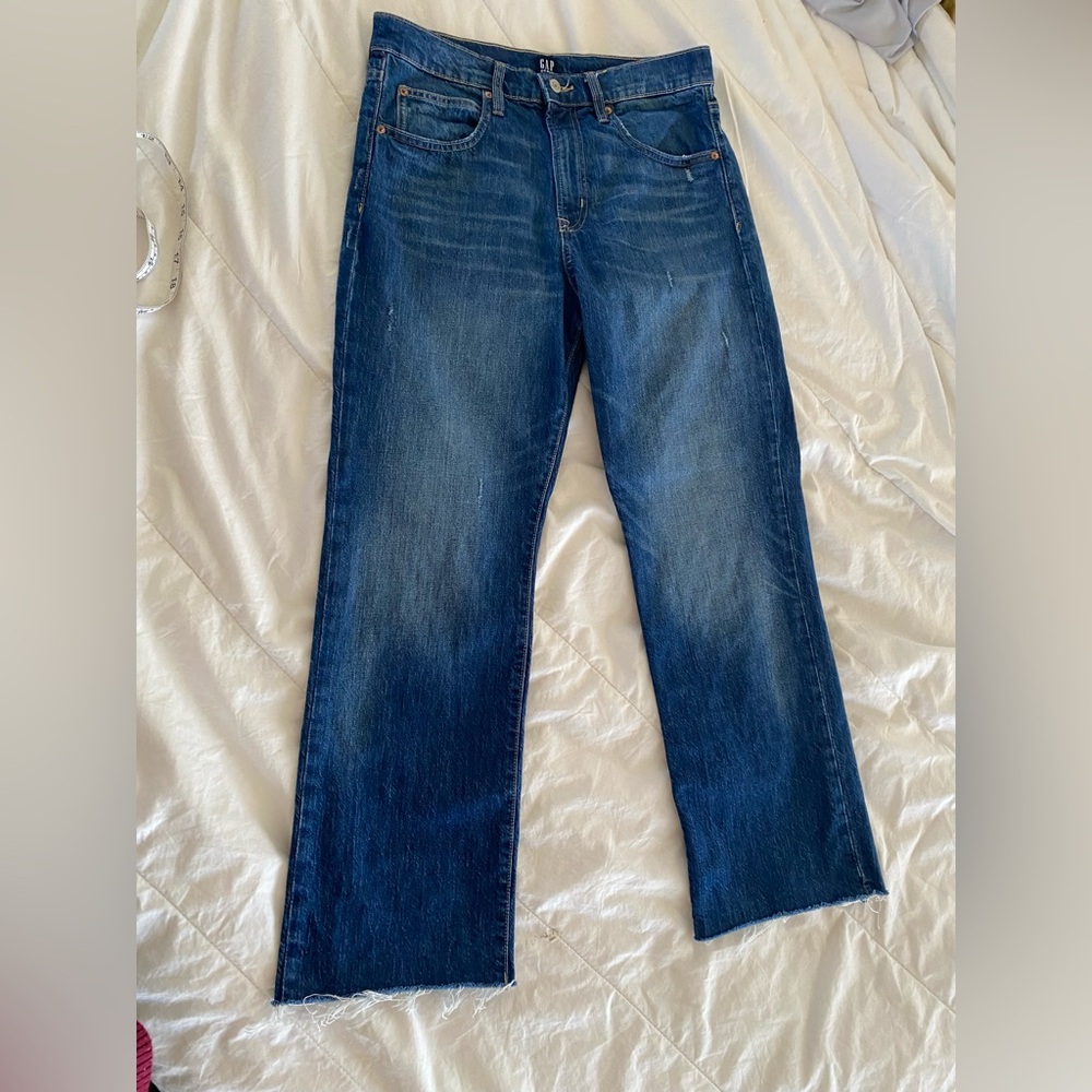 Gap High Rise Ankle Flare Jeans Women’s Size 6